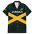 Jamaica Rugby Custom Family Matching Mermaid Dress and Hawaiian Shirt Go Jamaica Crocs Go
