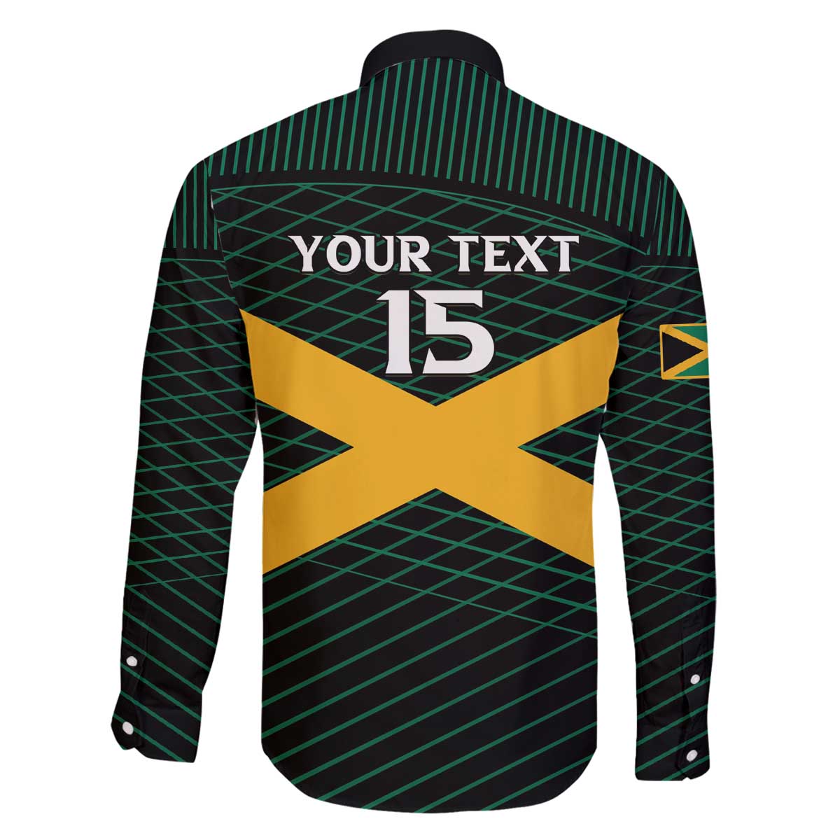 Jamaica Rugby Custom Family Matching Off The Shoulder Long Sleeve Dress and Hawaiian Shirt Go Jamaica Crocs Go