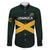 Jamaica Rugby Custom Family Matching Puletasi and Hawaiian Shirt Go Jamaica Crocs Go