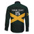 Jamaica Rugby Custom Family Matching Short Sleeve Bodycon Dress and Hawaiian Shirt Go Jamaica Crocs Go