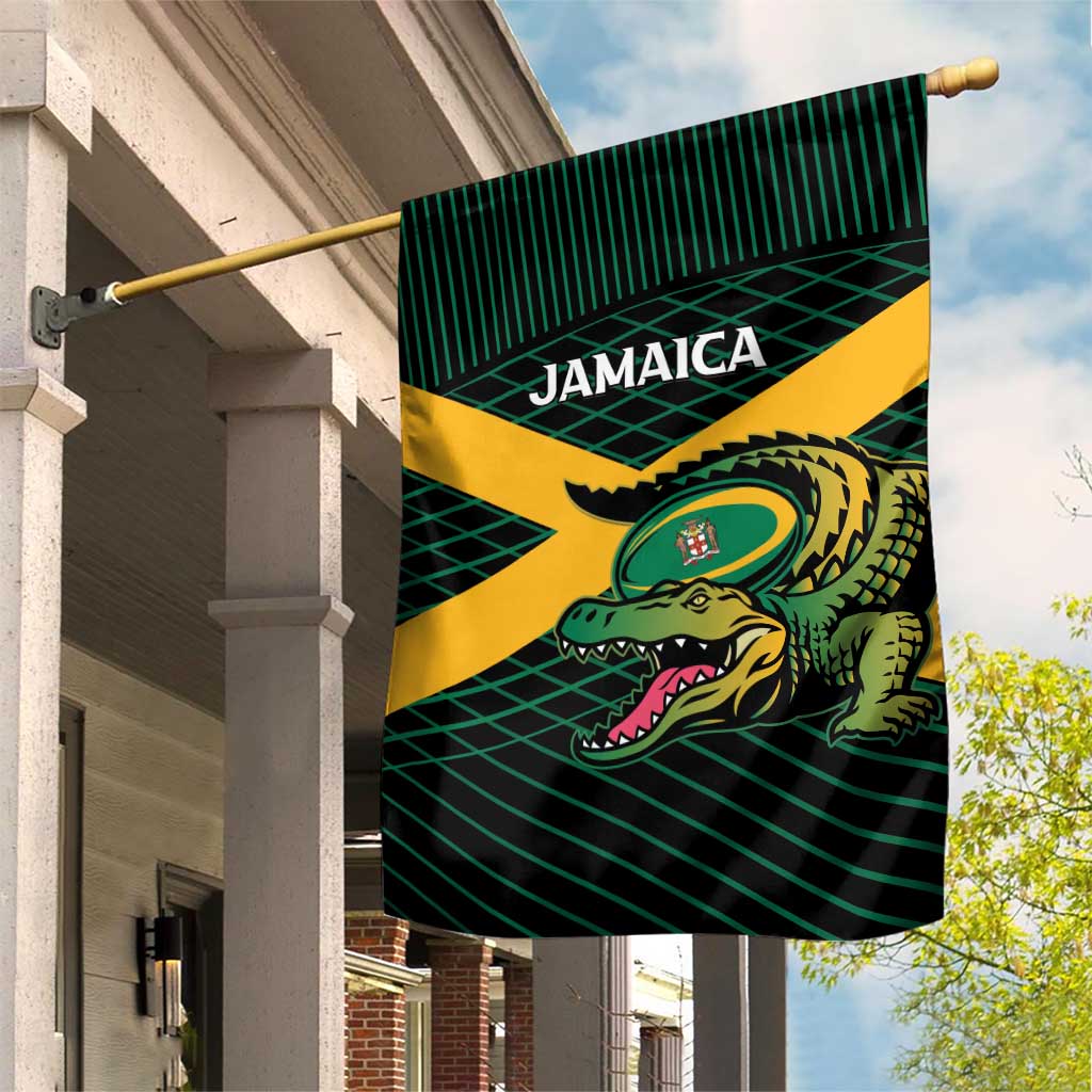Jamaica Rugby Garden Flag Go Jamaica Crocs Go