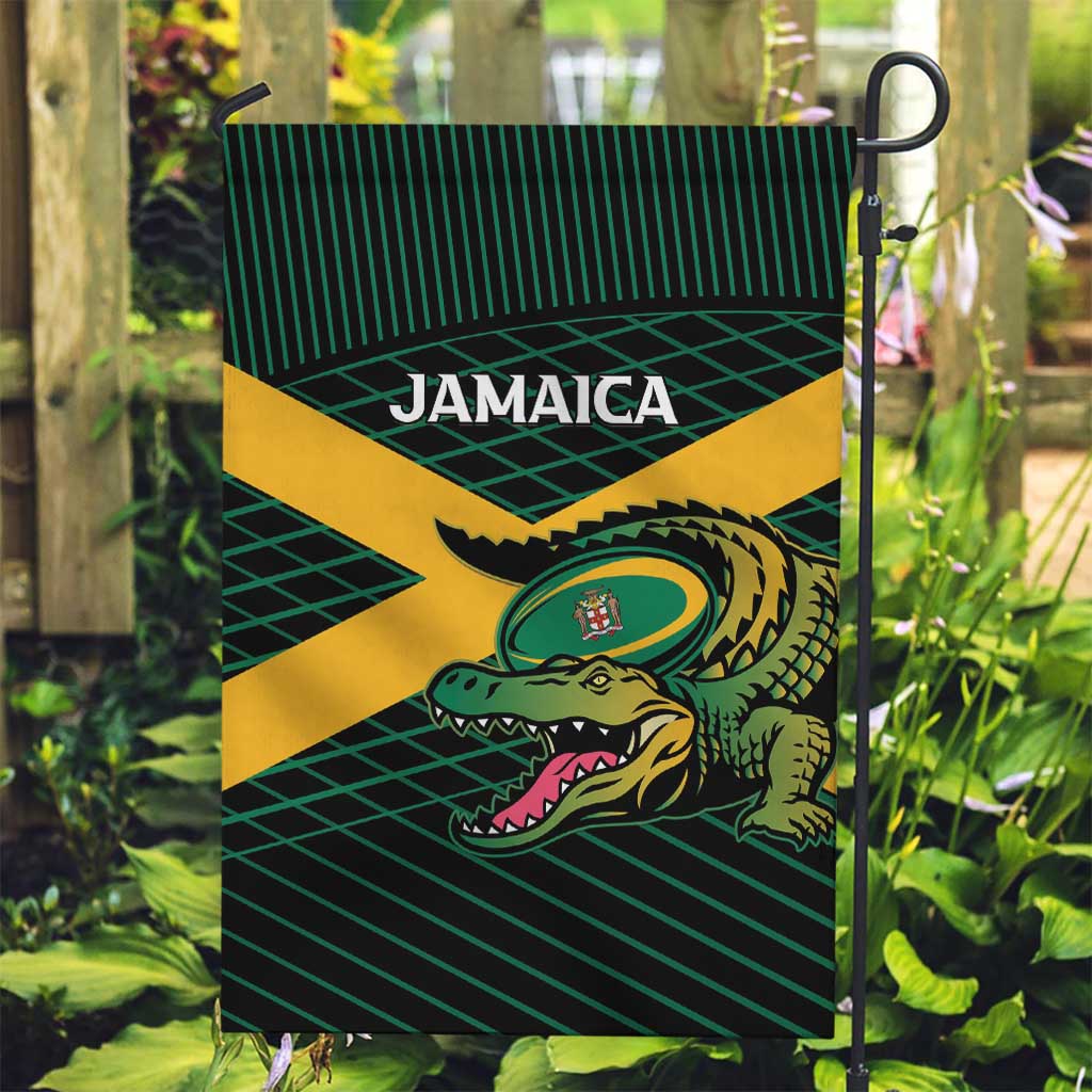 Jamaica Rugby Garden Flag Go Jamaica Crocs Go