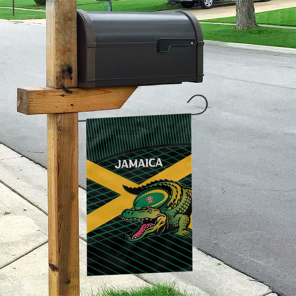 Jamaica Rugby Garden Flag Go Jamaica Crocs Go
