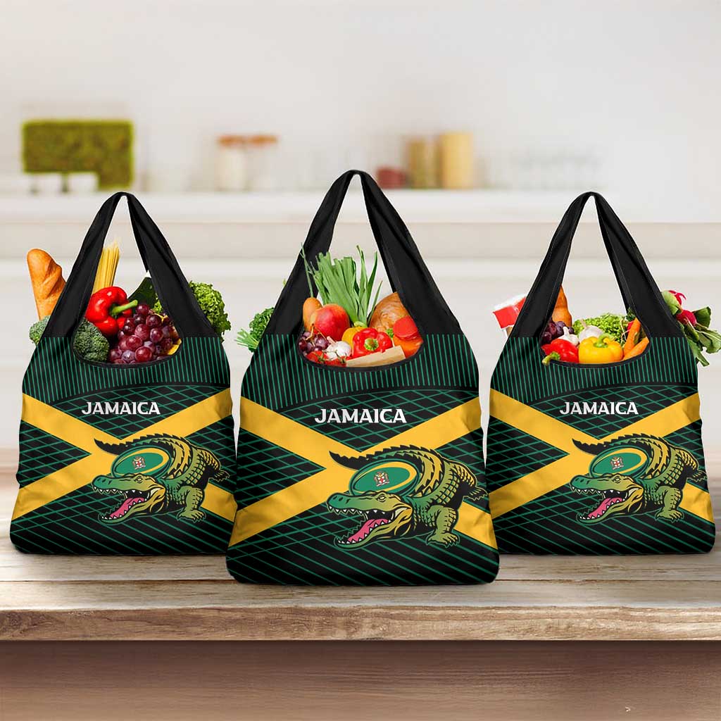 Jamaica Rugby Grocery Bag Go Jamaica Crocs Go