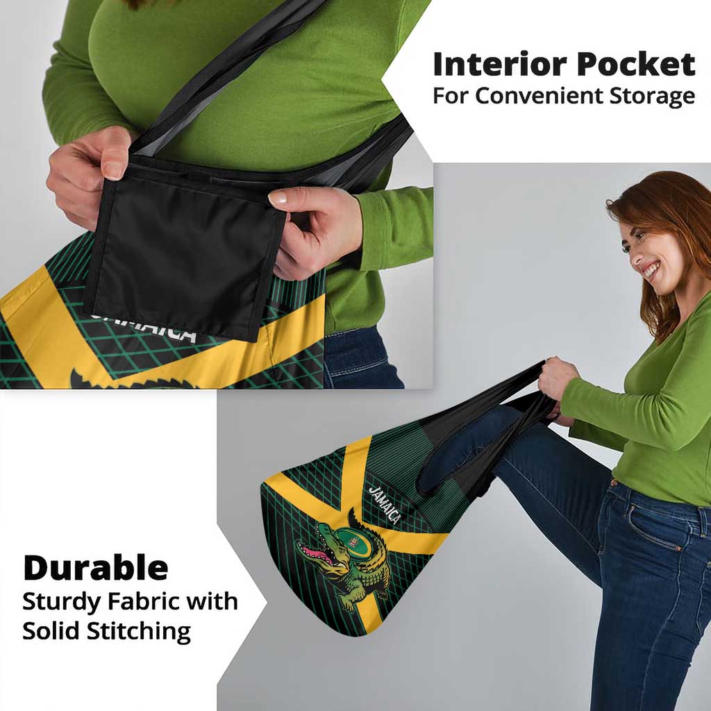 Jamaica Rugby Grocery Bag Go Jamaica Crocs Go