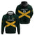 Jamaica Rugby Custom Hoodie Go Jamaica Crocs Go
