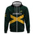 Jamaica Rugby Custom Hoodie Go Jamaica Crocs Go
