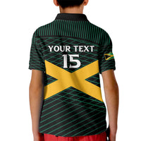 Jamaica Rugby Custom Kid Polo Shirt Go Jamaica Crocs Go