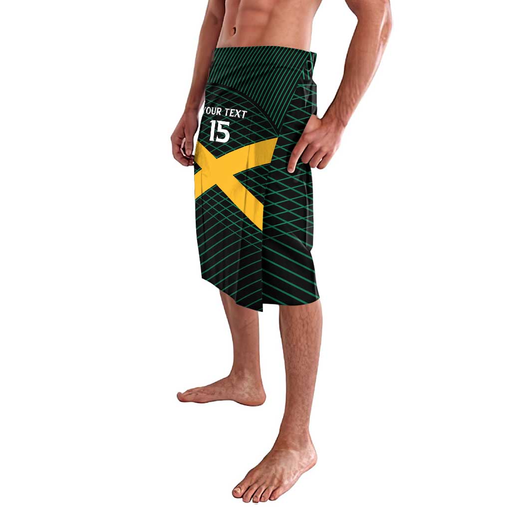 Jamaica Rugby Custom Lavalava Go Jamaica Crocs Go