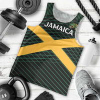 Jamaica Rugby Custom Men Tank Top Go Jamaica Crocs Go