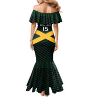 Jamaica Rugby Custom Mermaid Dress Go Jamaica Crocs Go