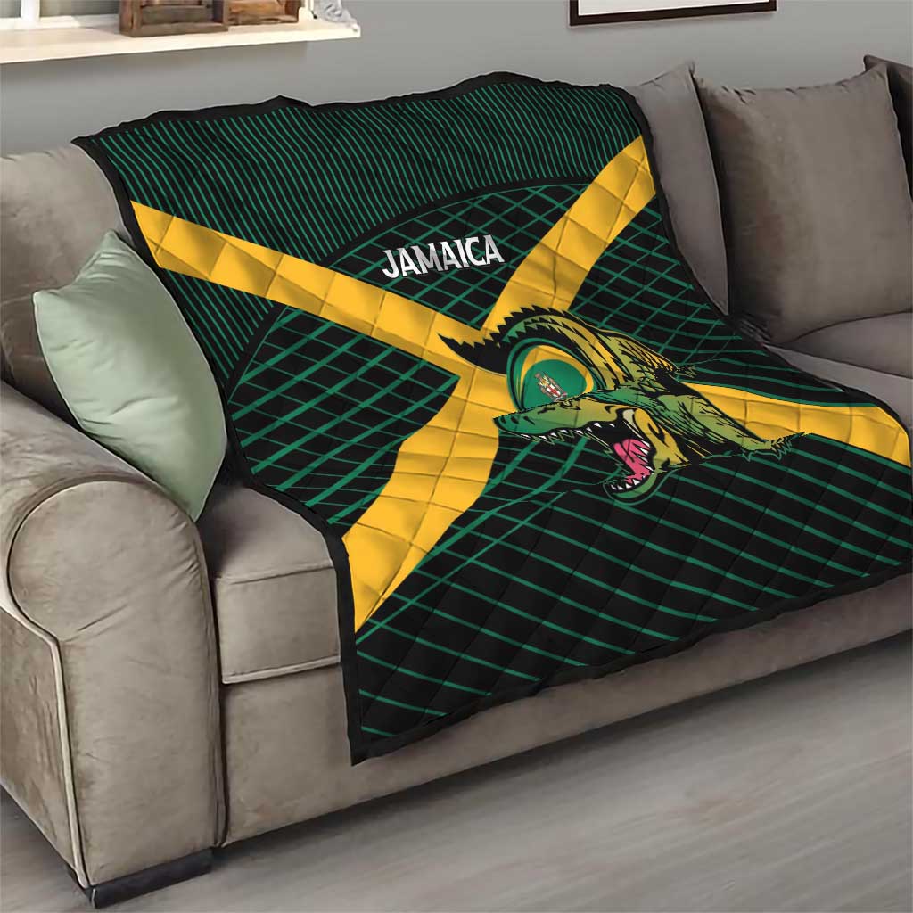 Jamaica Rugby Quilt Go Jamaica Crocs Go