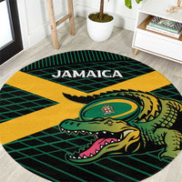 Jamaica Rugby Round Carpet Go Jamaica Crocs Go