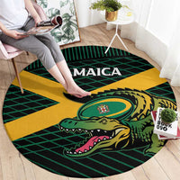 Jamaica Rugby Round Carpet Go Jamaica Crocs Go