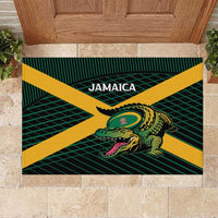 Jamaica Rugby Rubber Doormat Go Jamaica Crocs Go