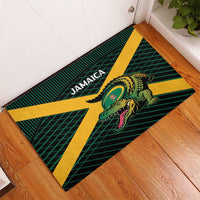 Jamaica Rugby Rubber Doormat Go Jamaica Crocs Go