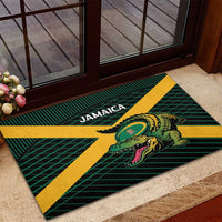 Jamaica Rugby Rubber Doormat Go Jamaica Crocs Go
