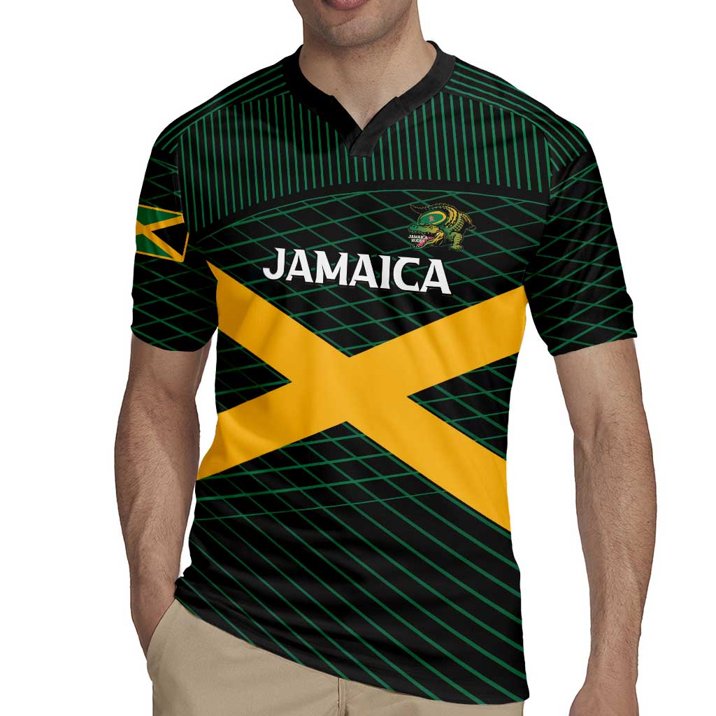 Jamaica Rugby Custom Rugby Jersey Go Jamaica Crocs Go