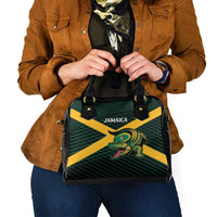 Jamaica Rugby Shoulder Handbag Go Jamaica Crocs Go