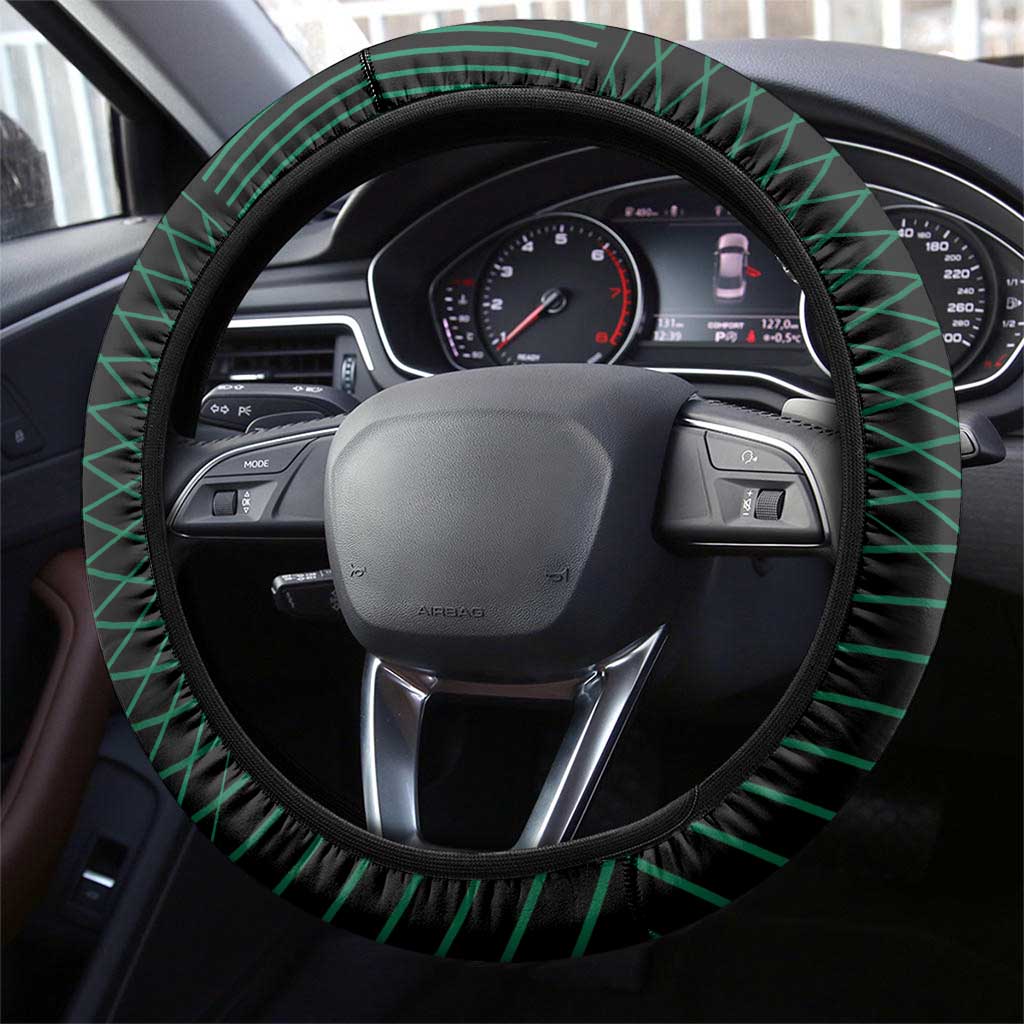 Jamaica Rugby Steering Wheel Cover Go Jamaica Crocs Go