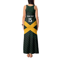 Jamaica Rugby Custom Tank Maxi Dress Go Jamaica Crocs Go