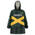 Jamaica Rugby Custom Wearable Blanket Hoodie Go Jamaica Crocs Go