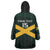 Jamaica Rugby Custom Wearable Blanket Hoodie Go Jamaica Crocs Go