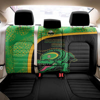 Jamaica Rugby Back Car Seat Cover Go Jamaica Crocs - Pineapple Pattern