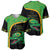 Jamaica Rugby Custom Baseball Jersey Go Jamaica Crocs - Pineapple Pattern