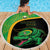 Jamaica Rugby Beach Blanket Go Jamaica Crocs - Pineapple Pattern
