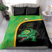 Jamaica Rugby Bedding Set Go Jamaica Crocs - Pineapple Pattern