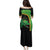 Jamaica Rugby Custom Family Matching Puletasi and Hawaiian Shirt Go Jamaica Crocs - Pineapple Pattern