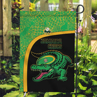Jamaica Rugby Garden Flag Go Jamaica Crocs - Pineapple Pattern
