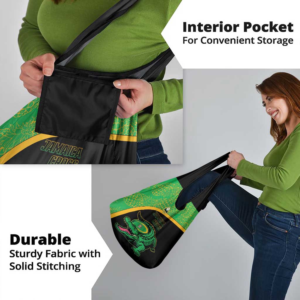 Jamaica Rugby Grocery Bag Go Jamaica Crocs - Pineapple Pattern
