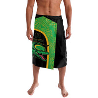 Jamaica Rugby Custom Lavalava Go Jamaica Crocs - Pineapple Pattern