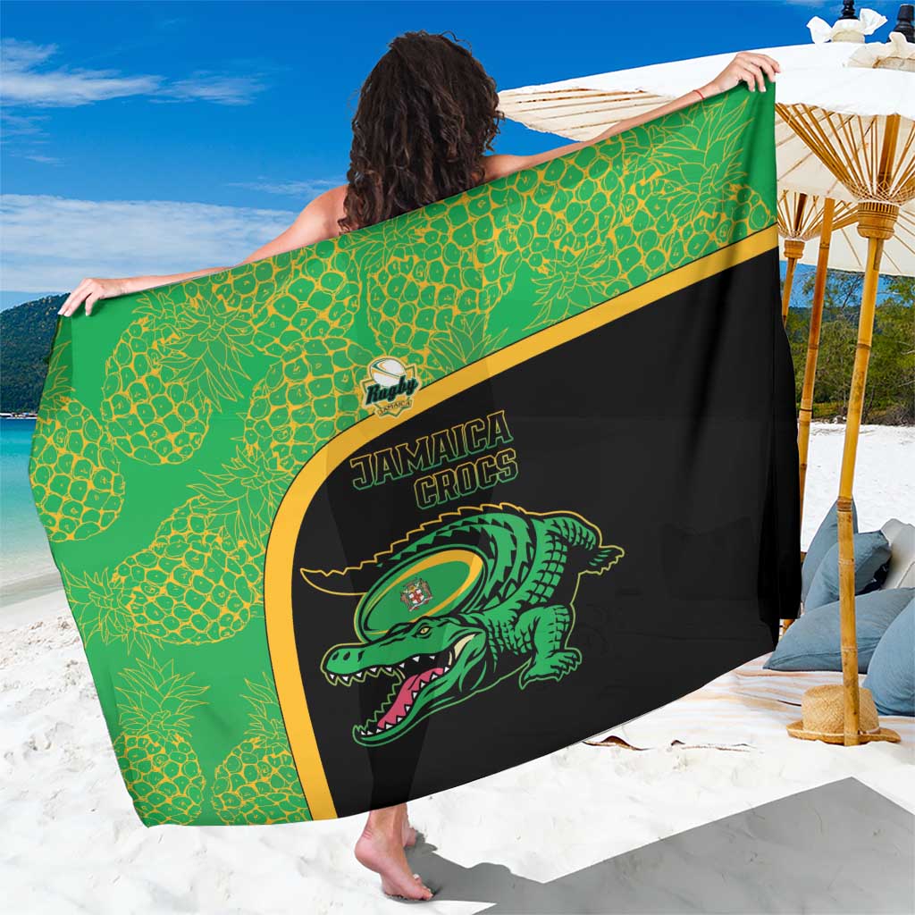 Jamaica Rugby Sarong Go Jamaica Crocs - Pineapple Pattern