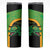 Jamaica Rugby Custom Skinny Tumbler Go Jamaica Crocs - Pineapple Pattern