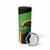 Jamaica Rugby Custom Skinny Tumbler Go Jamaica Crocs - Pineapple Pattern
