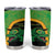 Jamaica Rugby Custom Tumbler Cup Go Jamaica Crocs - Pineapple Pattern