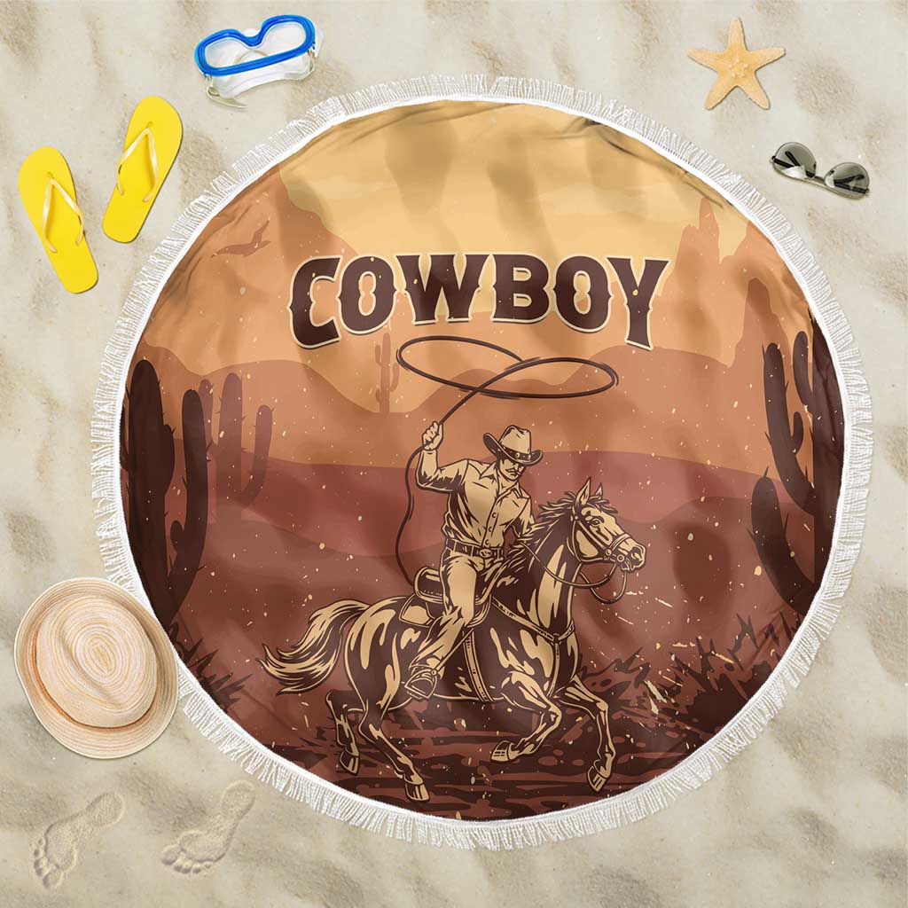 Black Cowboy Beach Blanket Take Me Away