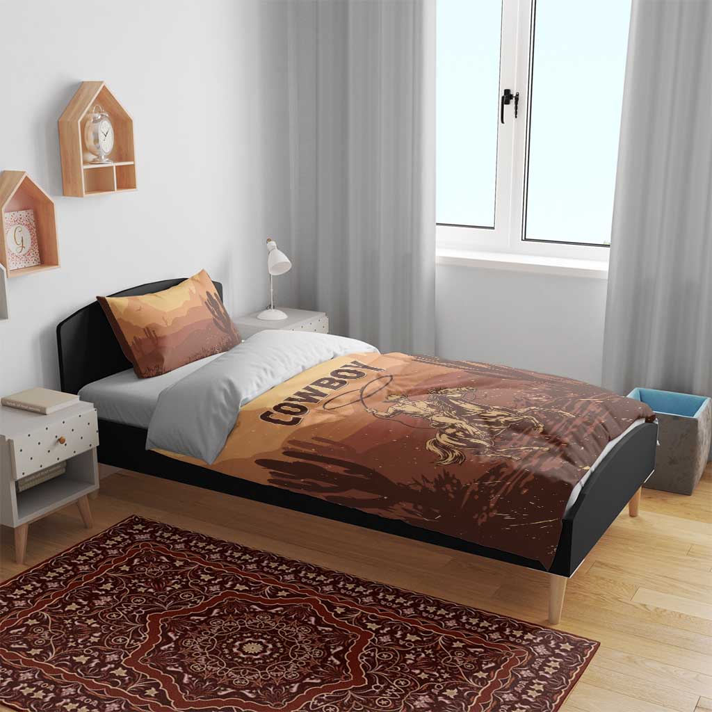 Black Cowboy Bedding Set Take Me Away