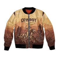 Black Cowboy Bomber Jacket Take Me Away