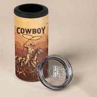 Black Cowboy 4 in 1 Can Cooler Tumbler Take Me Away