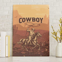 Black Cowboy Canvas Wall Art Take Me Away