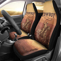 Black Cowboy Car Seat Cover Take Me Away