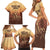 Black Cowboy Family Matching Short Sleeve Bodycon Dress and Hawaiian Shirt Take Me Away