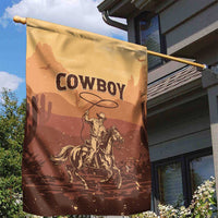 Black Cowboy Garden Flag Take Me Away
