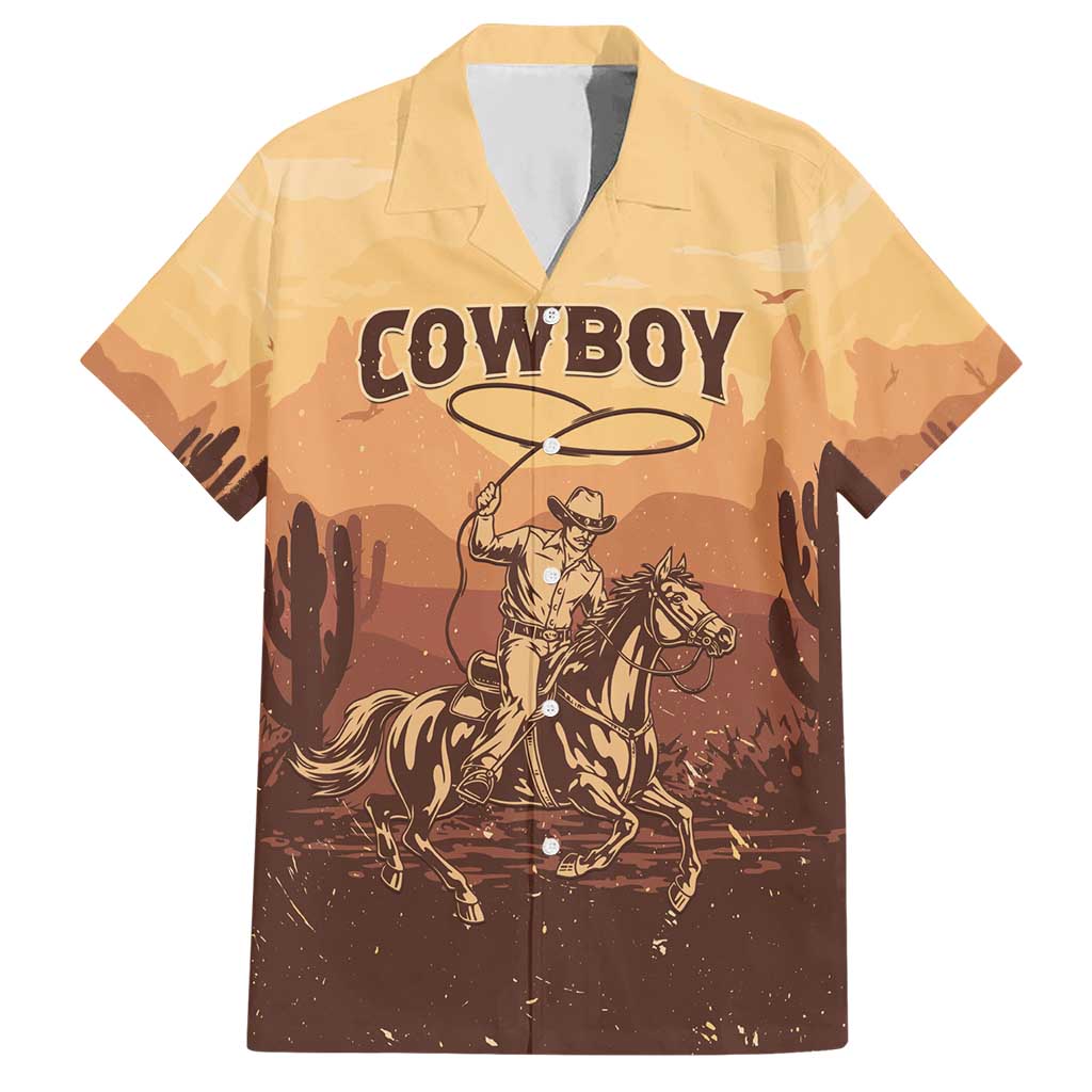 Black Cowboy Hawaiian Shirt Take Me Away