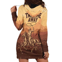 Black Cowboy Hoodie Dress Take Me Away