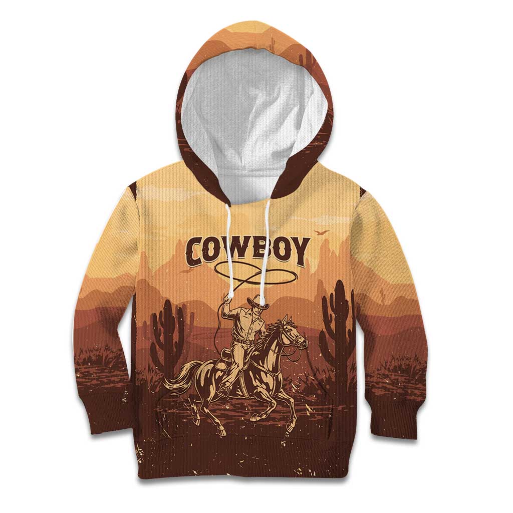 Black Cowboy Kid Hoodie Take Me Away
